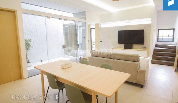 Rumah Peta Area Modern Bergaya Jepang, Bandung 7