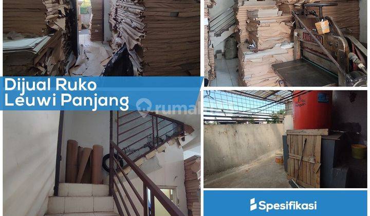 Dijual Ruko Leuwi Panjang 3 Lantai Main Road 1