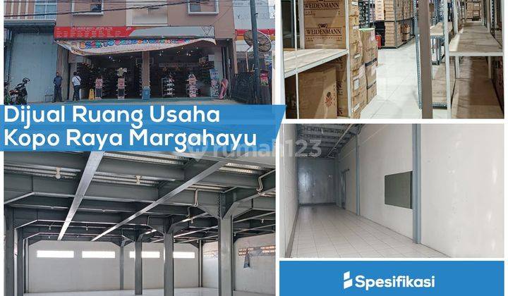 Ruang Usaha Margahayu Kopo, Siap Dipakai Usaha Atau Gudang Bagus 1