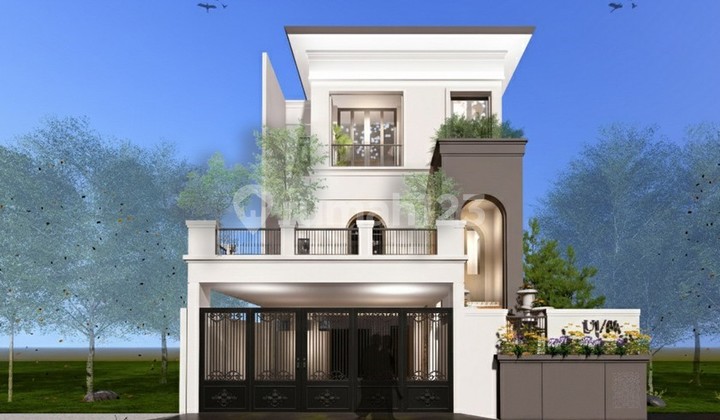 Rumah Bagus Semi Furnished SHM Intercon, Jakarta Barat