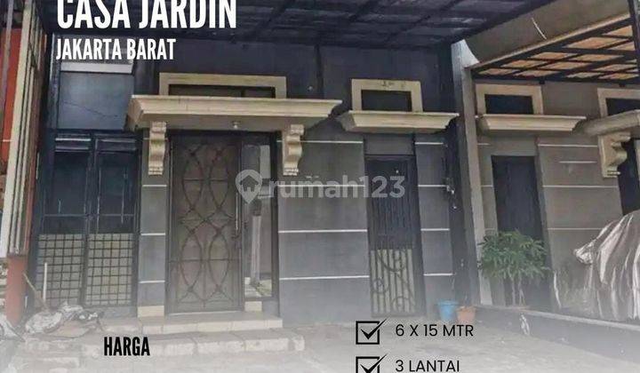 Dijual Rumah Cepat Casa Jardin, Daan Mogot, Jakarta Barat 1