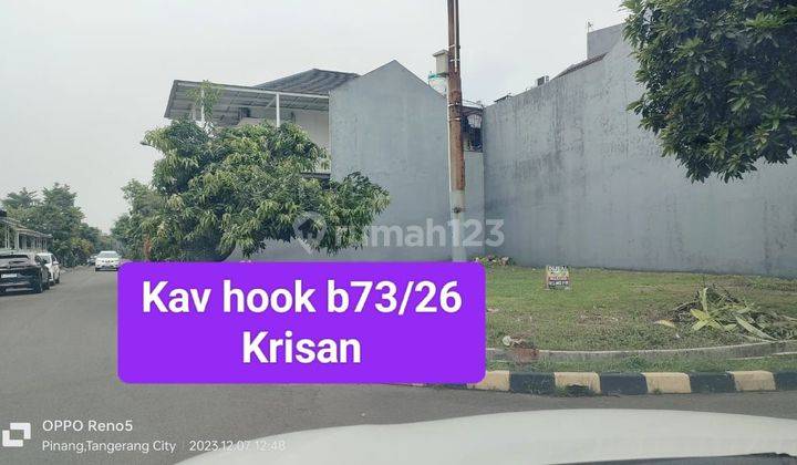 Kavling hook cluster Krisan Banjar wijaya Cipondoh Tangerang  1