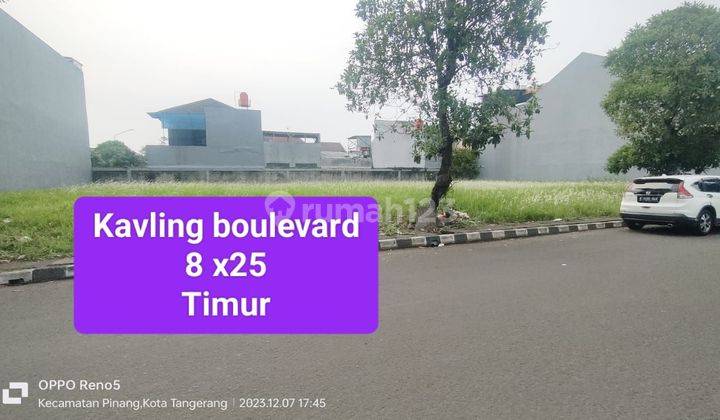 Kavling boulevard Banjar wijaya Cipondoh Tangerang  1