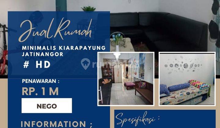 Rumah Murah Kiara Payung Jatinangor 1