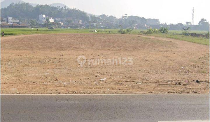 Tanah Mainroad Soreang Siap Bangun Cocok Utk SPBU Atau Gudang