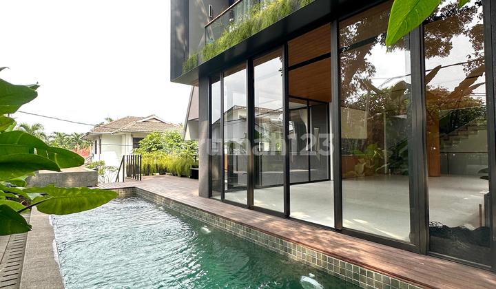 Rumah Model Tropical Dengan Private Pool Kemang Rumah Model Tropical Dengan Private Pool Kemang