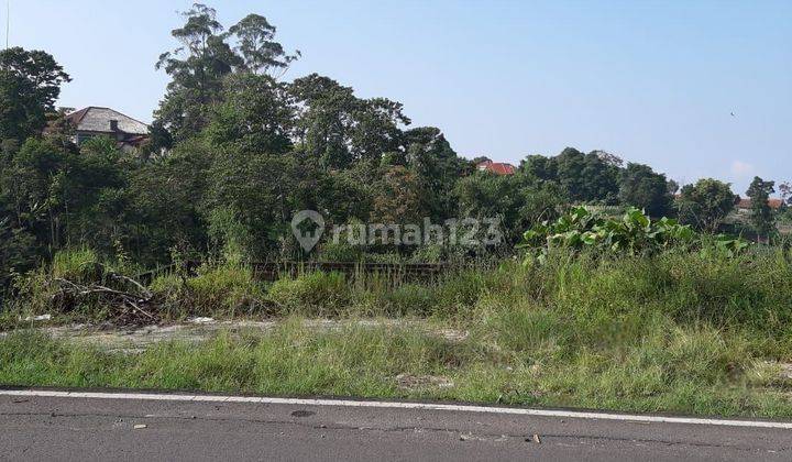 Dijual tanah downslope di Kolonel Masturi SHM 1