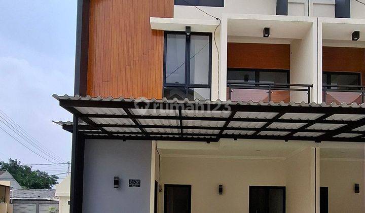 Rumah Siap Huni Di Exit Toll Pamulang 2 Lantai Shm Rumah Baru Selatan 1