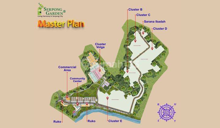 Rumah One Gate System Siap KPR dekat Mall Paradise Walk Serpong J30143 2