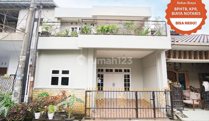 Rumah 2 Lantai Siap Kpr Dekat Kelapa Dua Harga All In di Komplek Sekretariat Negara 2
