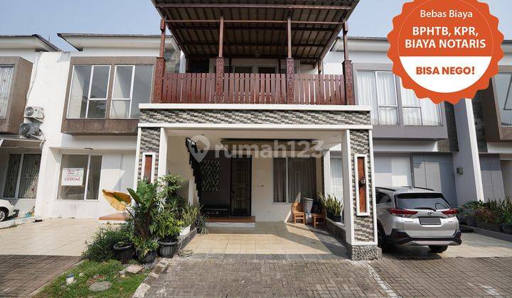 Rumah 2 Lantai Bebas Banjir Dekat Pinang Di Graha Raya Harga Nego Siap Kpr 2