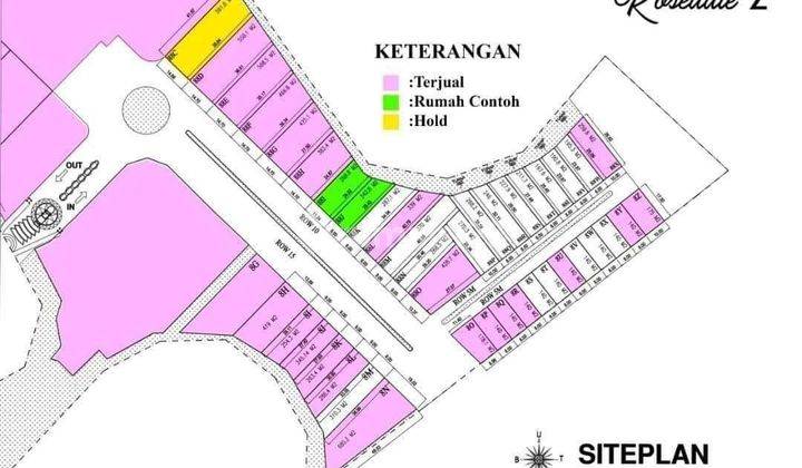 Tanah 263,4 m²,Di Rosedale 2, Batam Centre  1