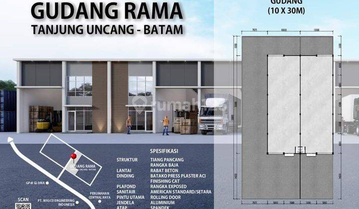 Gudang Rama Tanjung Uncang,Batam  1