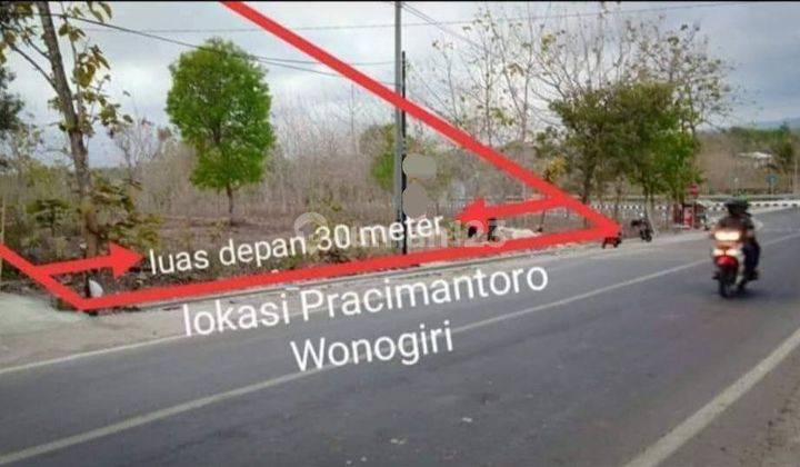 Tanah Strategis Pinggir Jalan Raya di Pracimantoro Wonogiri 4