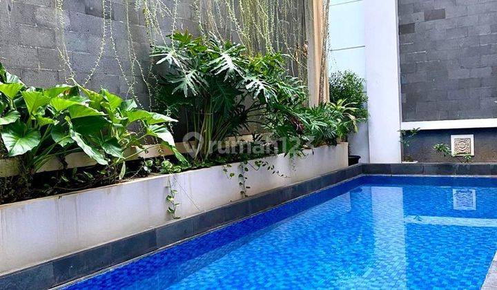 Rumah Ada Kolam Renang Cempaka Putih Jakarta Pusat ( Bangunan Masih Baru ) 2