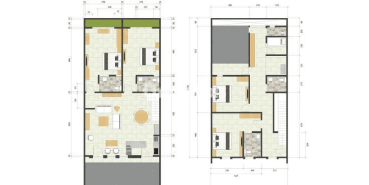 *Baratajaya, Turun 700jt!!! Mewah, Tengah Kota, Lebar 8, Row Jalan 3 mobil, Hanya 100m dari Raya* 2