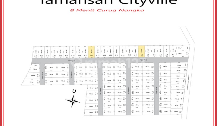 Tanah, SHM, Dekat Tempat Ibadah, di Curug