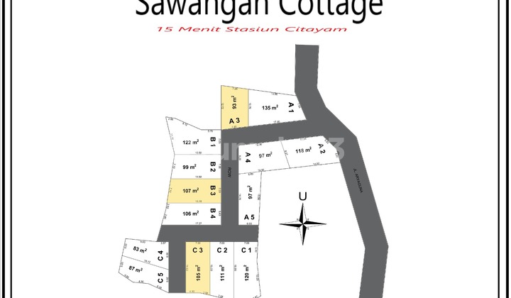 Near Toll Access, Land, SHM, Near KRL Access, in Tajur Halang