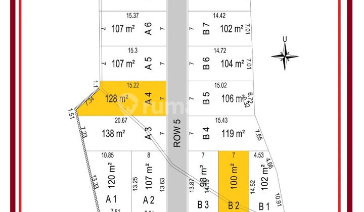 Tanah, SHM, Dekat Fasilitas Kesehatan, di Cijeruk