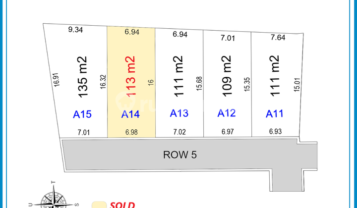 Dekat Akses Tol, Tanah, SHM, Dekat Fasilitas Kesehatan, di Tajur Halang
