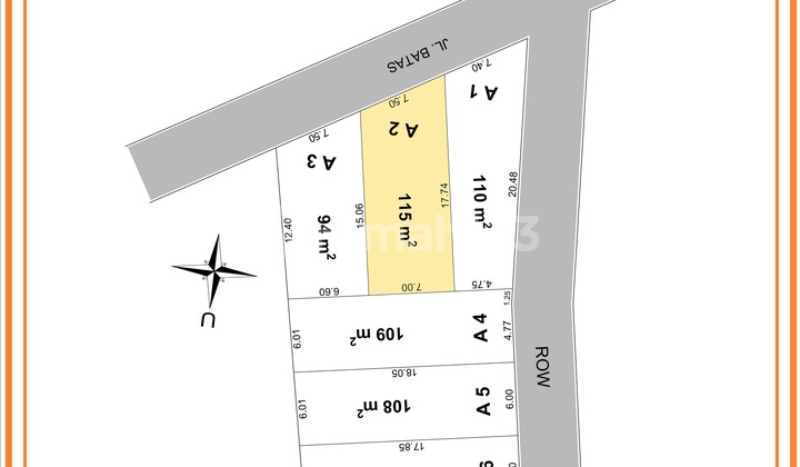 Tanah, SHM, Dekat Sekolah Negeri, di Ciomas