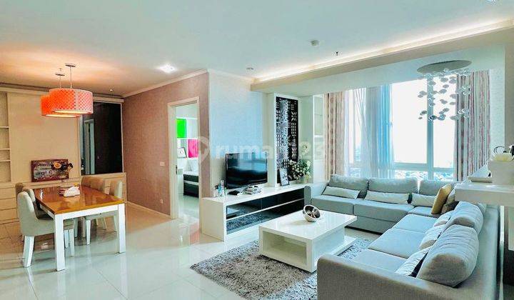 Sewa Apartemen Via Ciputra World 3 BR Lt 22 Furnish Mewah 5