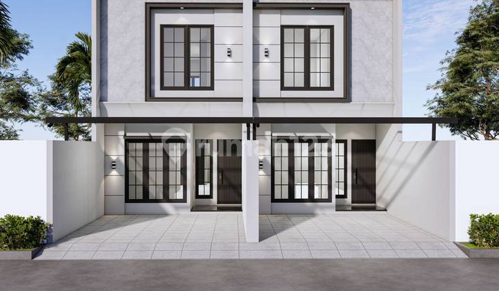 Rumah Baru Wisma Mukti Klampis Semolo Barat 2 LT + Taman Belakang 2