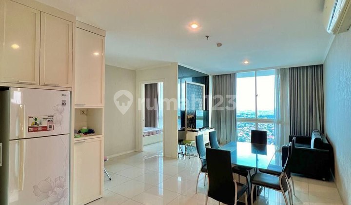 Apartemen Vue Ciputra World 3 BR Lt 23 Furnished Layout Melebar