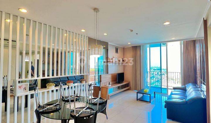 Apartemen Via Ciputra World 2 BR Lantai 15 Furnished View Gunung 1