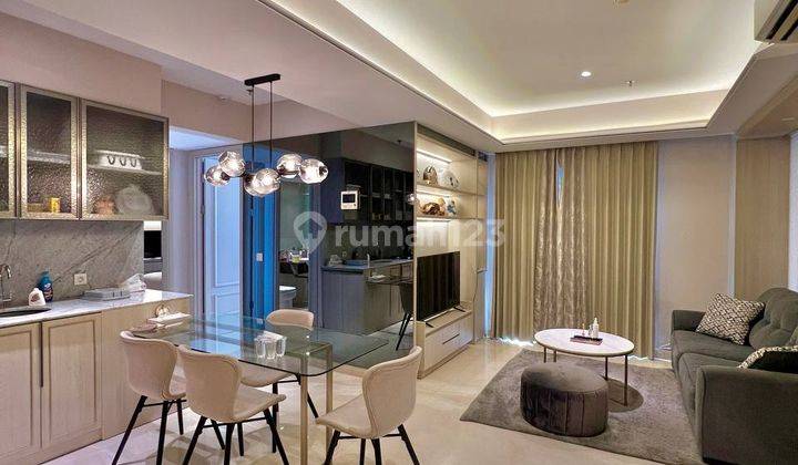 Apartemen One Icon 2 BR Lantai 25 Fully Furnished Mewah + Balcony 1