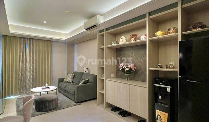 Apartemen One Icon 2 BR Lantai 25 Fully Furnished Mewah + Balcony 2