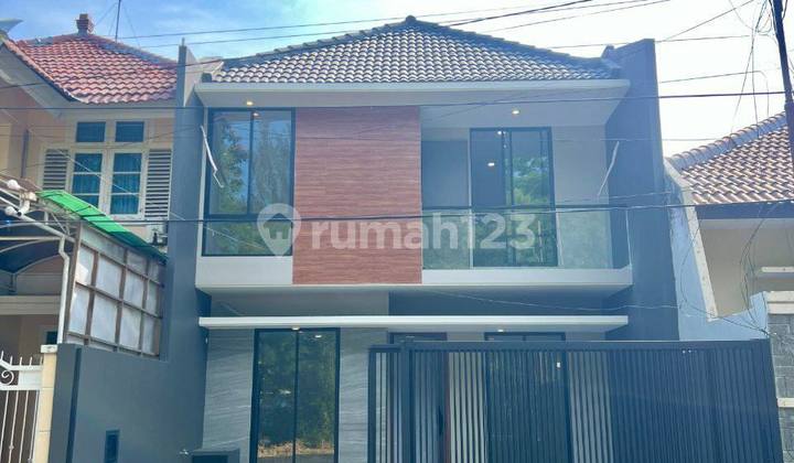 Rumah Baru Modern Pakuwon City Florence 2 Lantai Tata Denah Lega