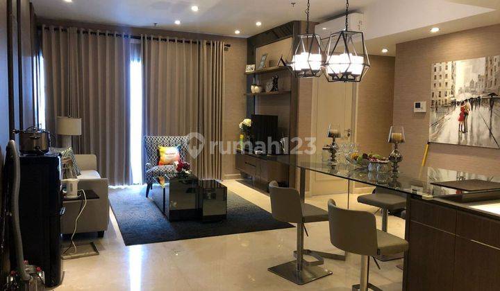 Apartemen The Peak 2 BR Lantai 21 Ada Balcony Full Furnished 1