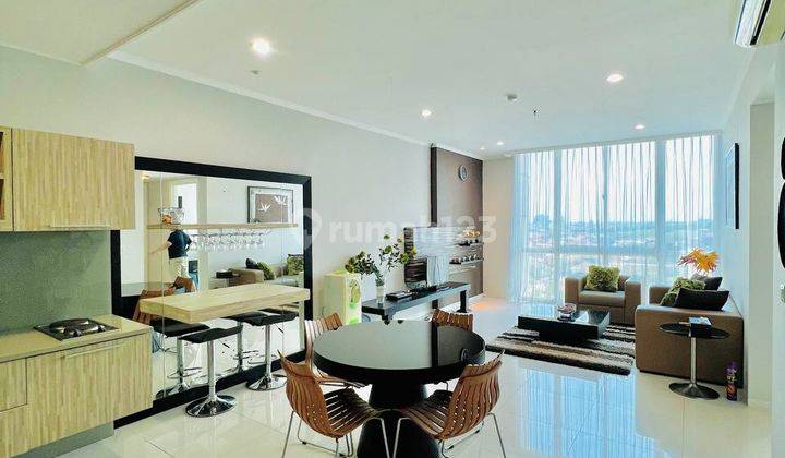 Apartemen Via Ciputra World 2 BR Lantai 8 Simple Furnishing 1