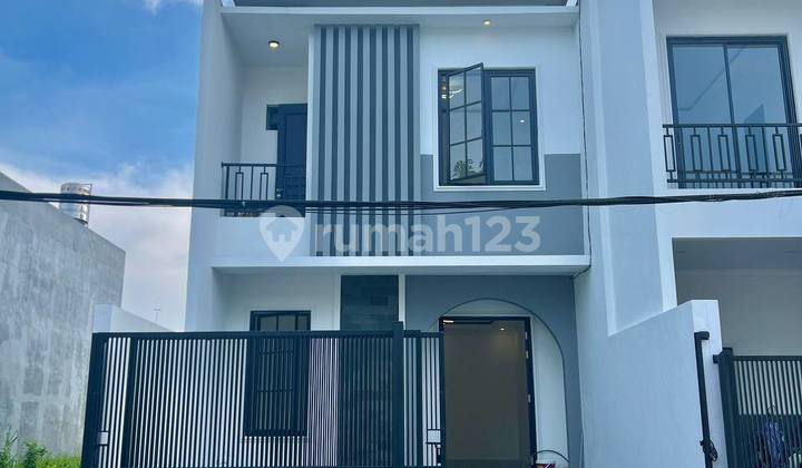 Rumah American Style di Araya Tahap 2 Bangunan 2 Lantai Lebar 6