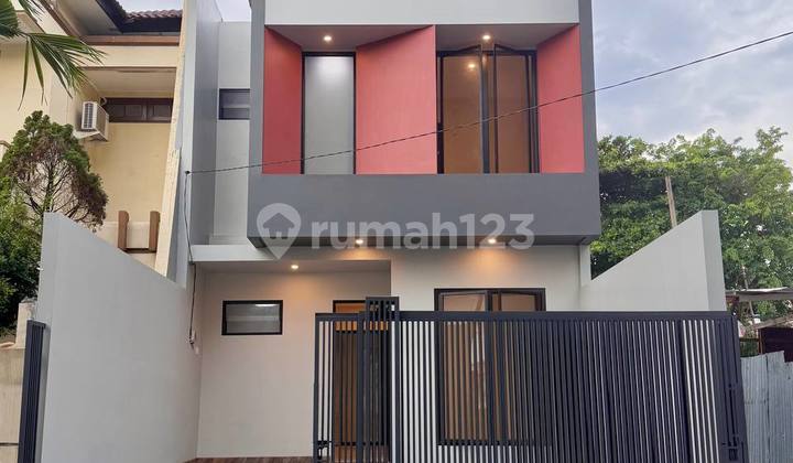 Modern New House in Manyar Jaya 2, 2 Floors, Position Near Tennis Court