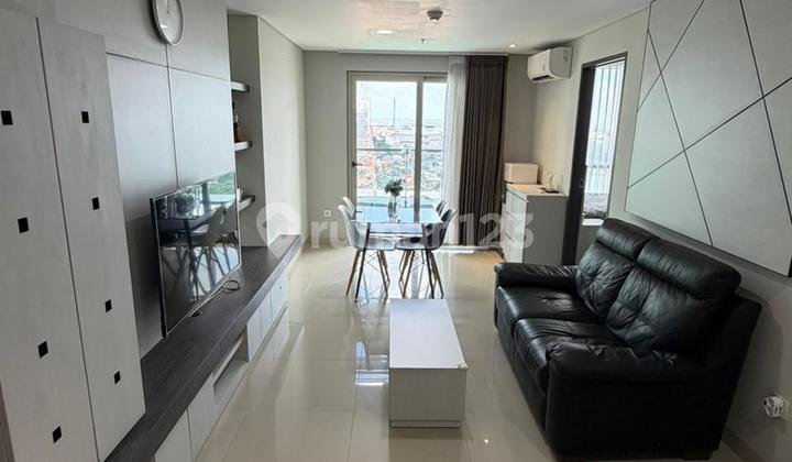Apartemen Praxis 2 BR Lantai 19 View City Full Furnished Modern