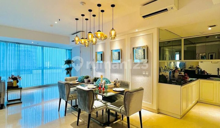 Sewa Apartemen One Icon 3+1 BR Lt 6 Private Lift Furnished LUX 2