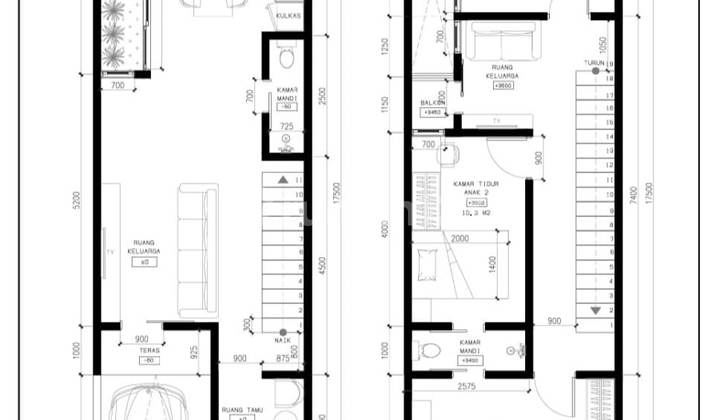 Rumah Baru Sutorejo Selatan 2 Lantai Hadap Selatan Ready Des 26 2