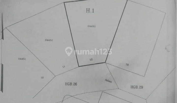Jual Tanah Citra Raya Tangerang Unit 1 HGB Bisa Naik SHM 2