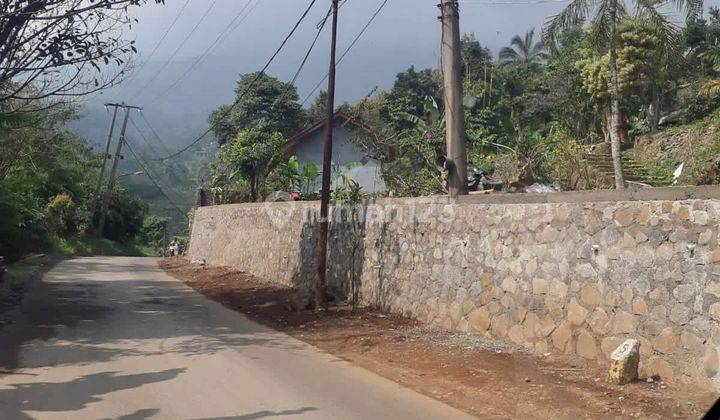 Jual Tanah Jl Hegarmanah, Bogor View Gunung Fondasi Batu Kali 12