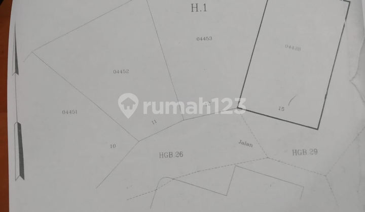 Jual Tanah Citra Raya Tangerang Unit 1 HGB Bisa Naik SHM 5