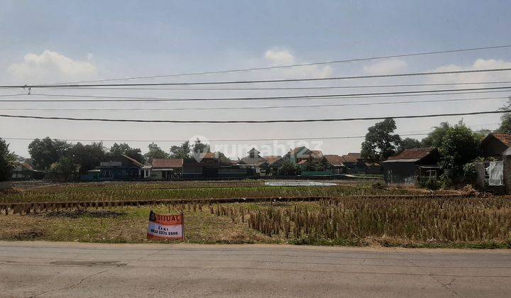 Tanah Luas,dekat Pintu Tol Cigatas,Lebar muka 35m,Lokasi Jln Anyar  2