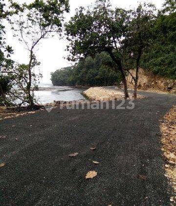 lahan tepi pantai pangandaran dg view indah luas 13.399 SHM  2