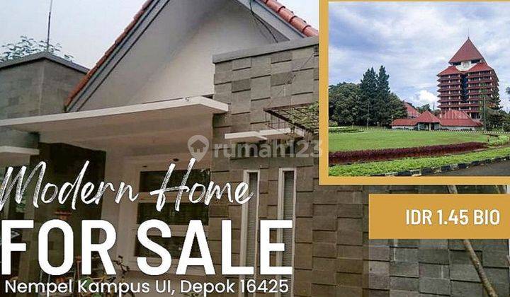 Rumah Cluster di Kukusan Dekat Kampus Ui Depok 2