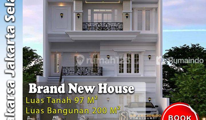 Dijual Rumah Mewah Cluster Casarena Jagakarsa Jakarta Selatan 1