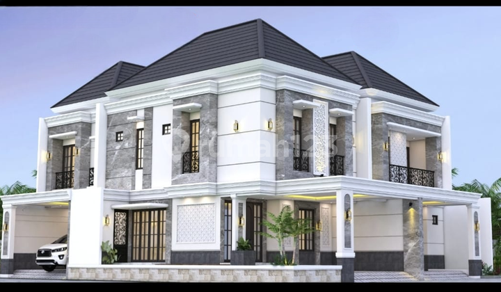 Rumah American Style Kertajaya Indah Timur (Ll) 1