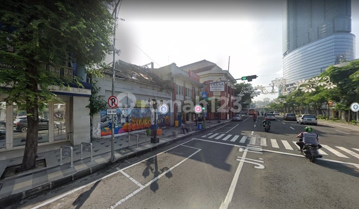 Dijual tanah komersial luas 634 m2 strategis di Jalan Tunjungan, Surabaya