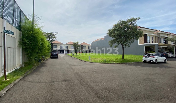 Tanah Kavling luas 474 m2 lokasi bagus Huk dalam Cluster D'Banyan di Jakarta Garden City