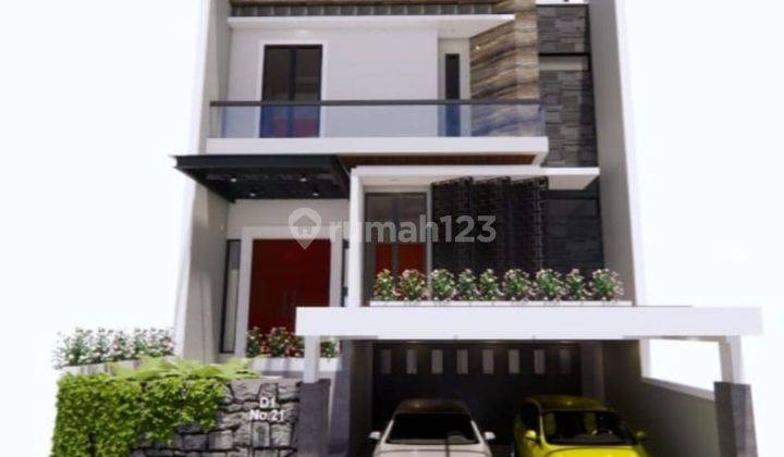 Rumah 3 Lantai Dijual di Taman Puspa Raya Citraland Surabaya 1